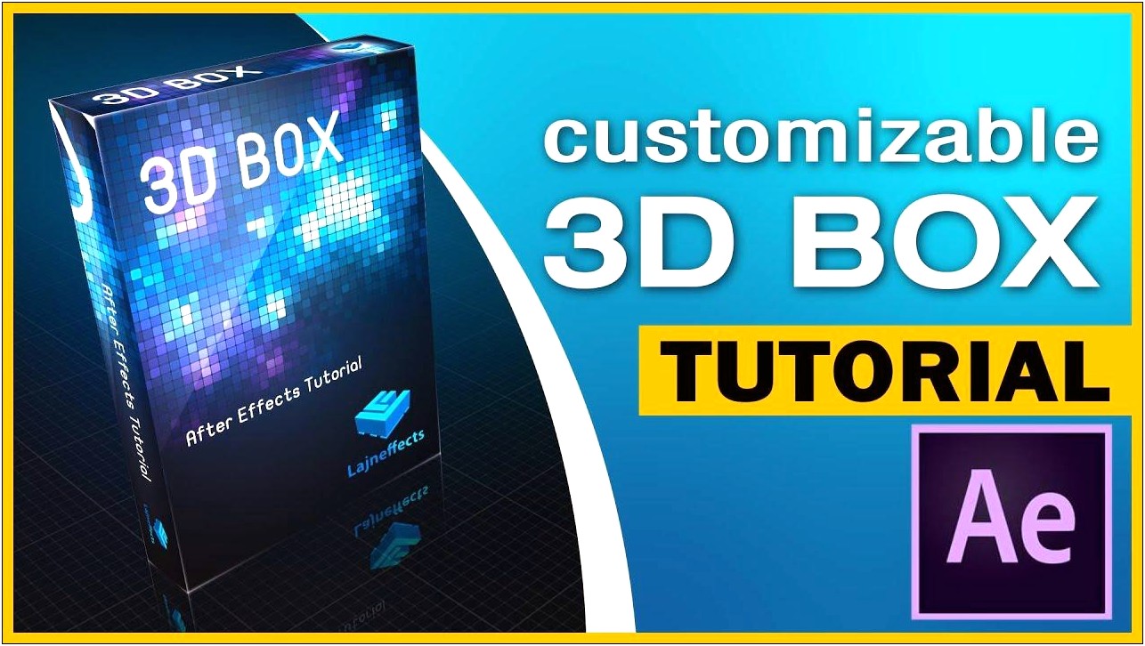 After Effects Rotating Box Template Free