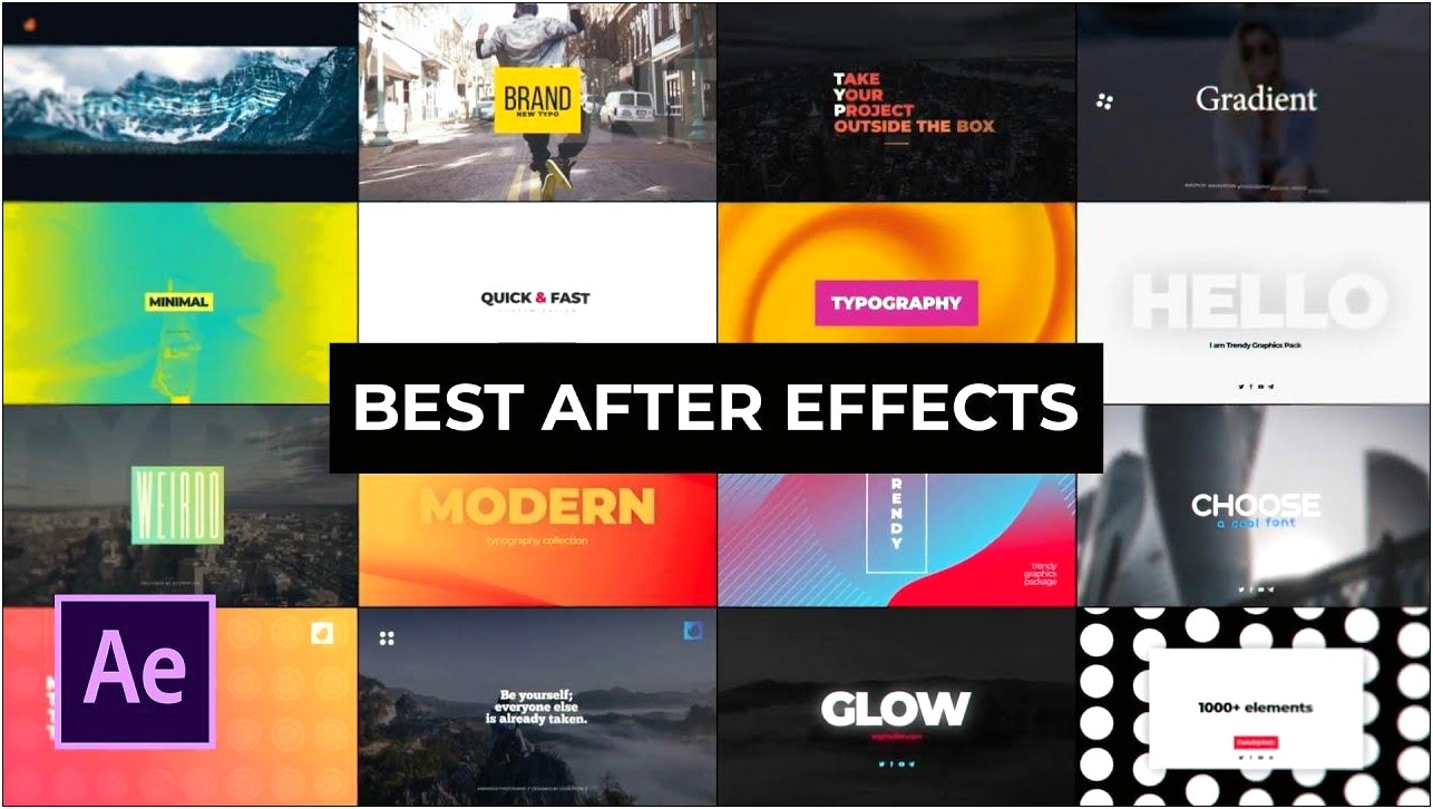 After Effects Templates Free Download Poem