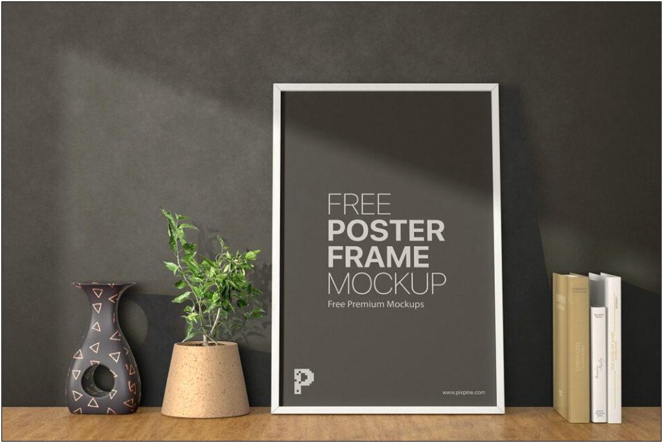 Art Print Mockup Template Photoshop Free