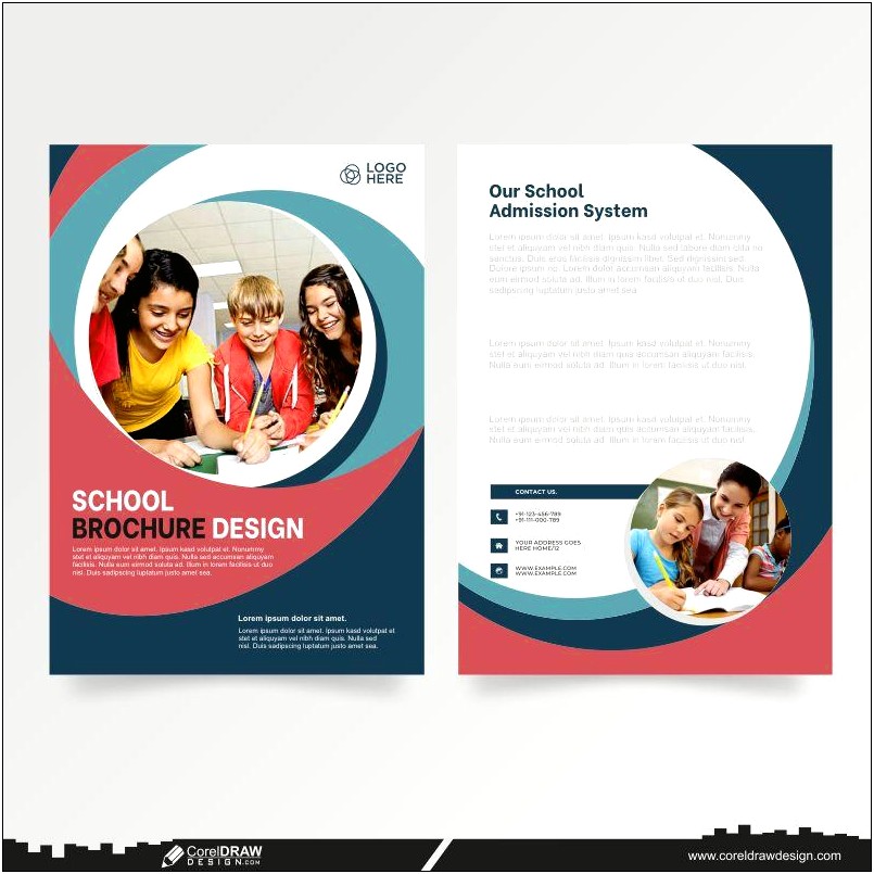 Art School Brochure Templates Corel Free