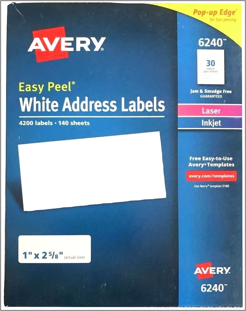 avery 5160 template free download