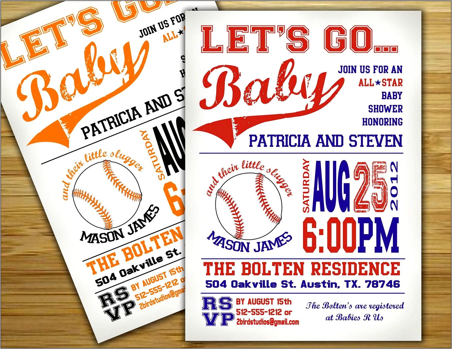 Baseball Baby Shower Invitation Templates Free