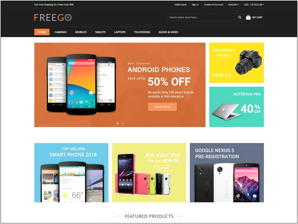 Best Free Magento Themes And Templates