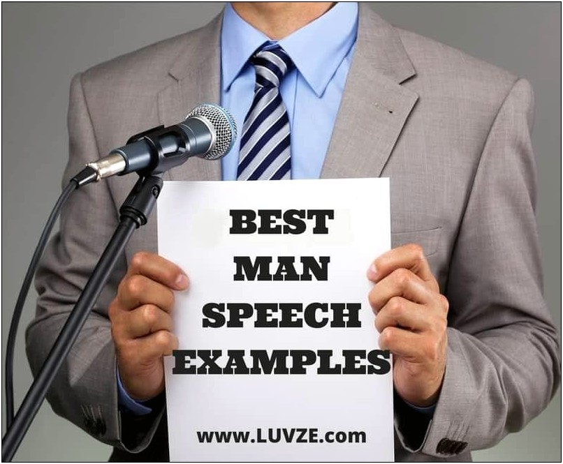 Best Man Speech Template Uk Free