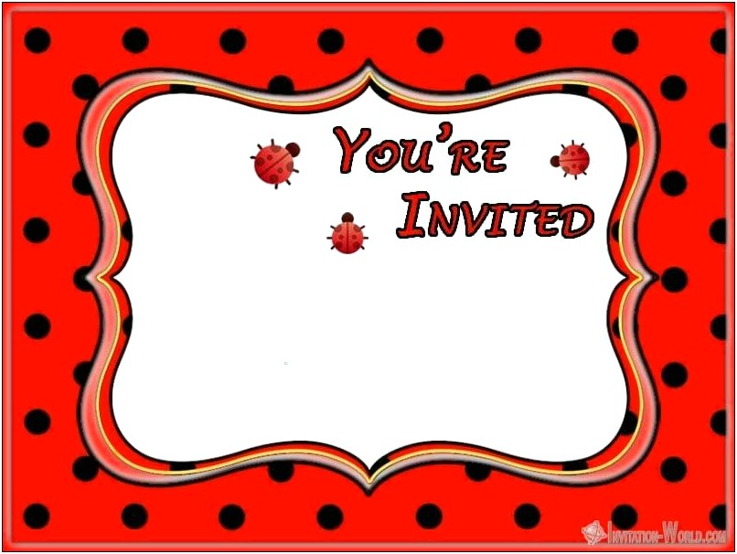 Birthday Invitation Design Templates Free Download