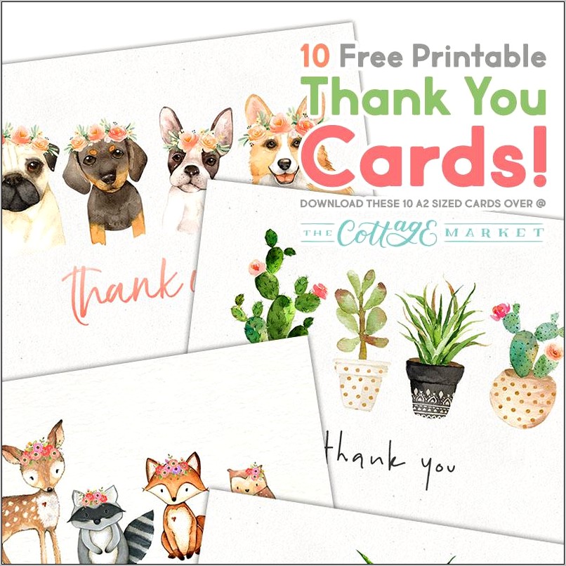 Free Birthday Thank You Card Template With Photo