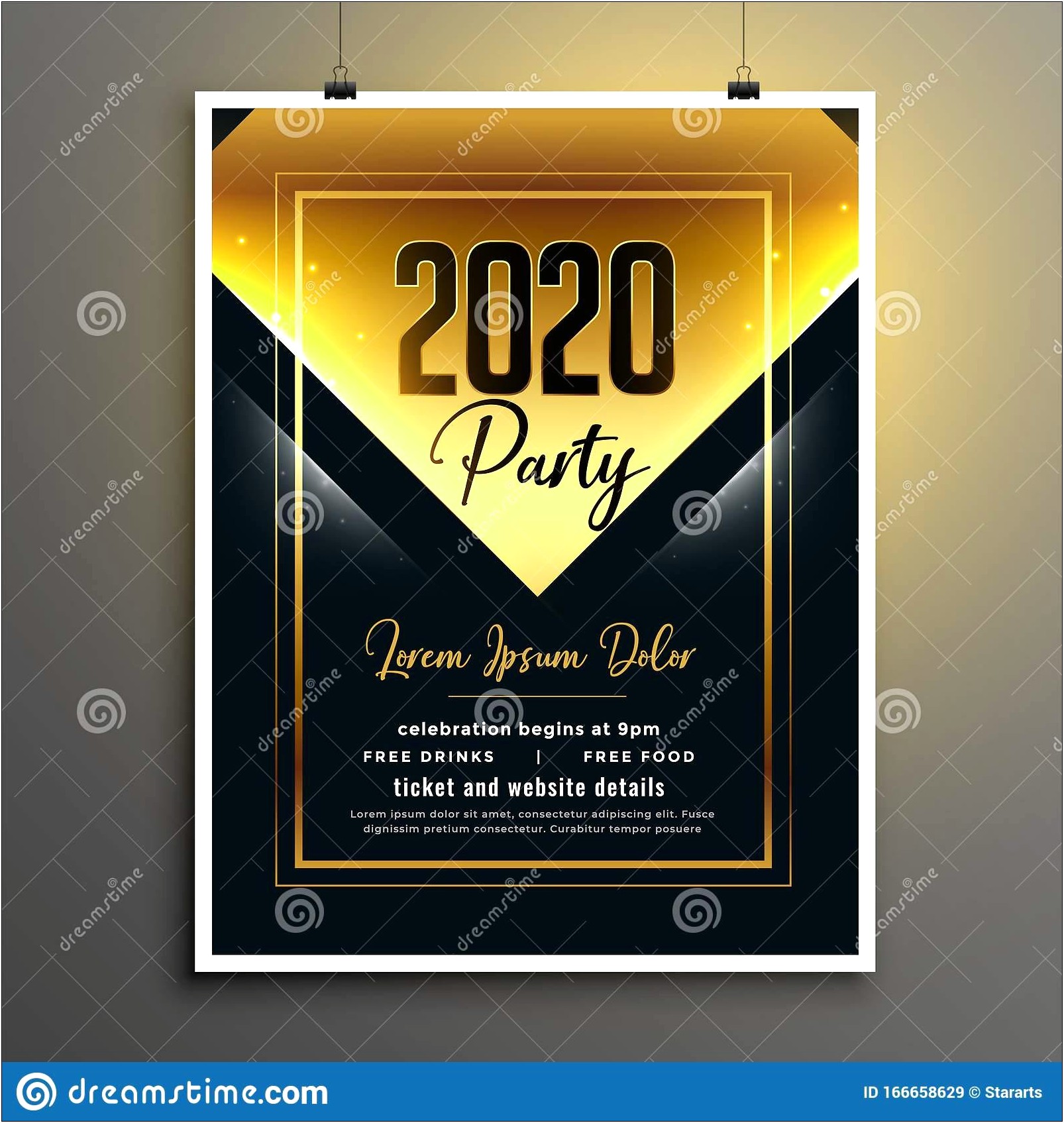 Black Party Flyer Templates Free Download