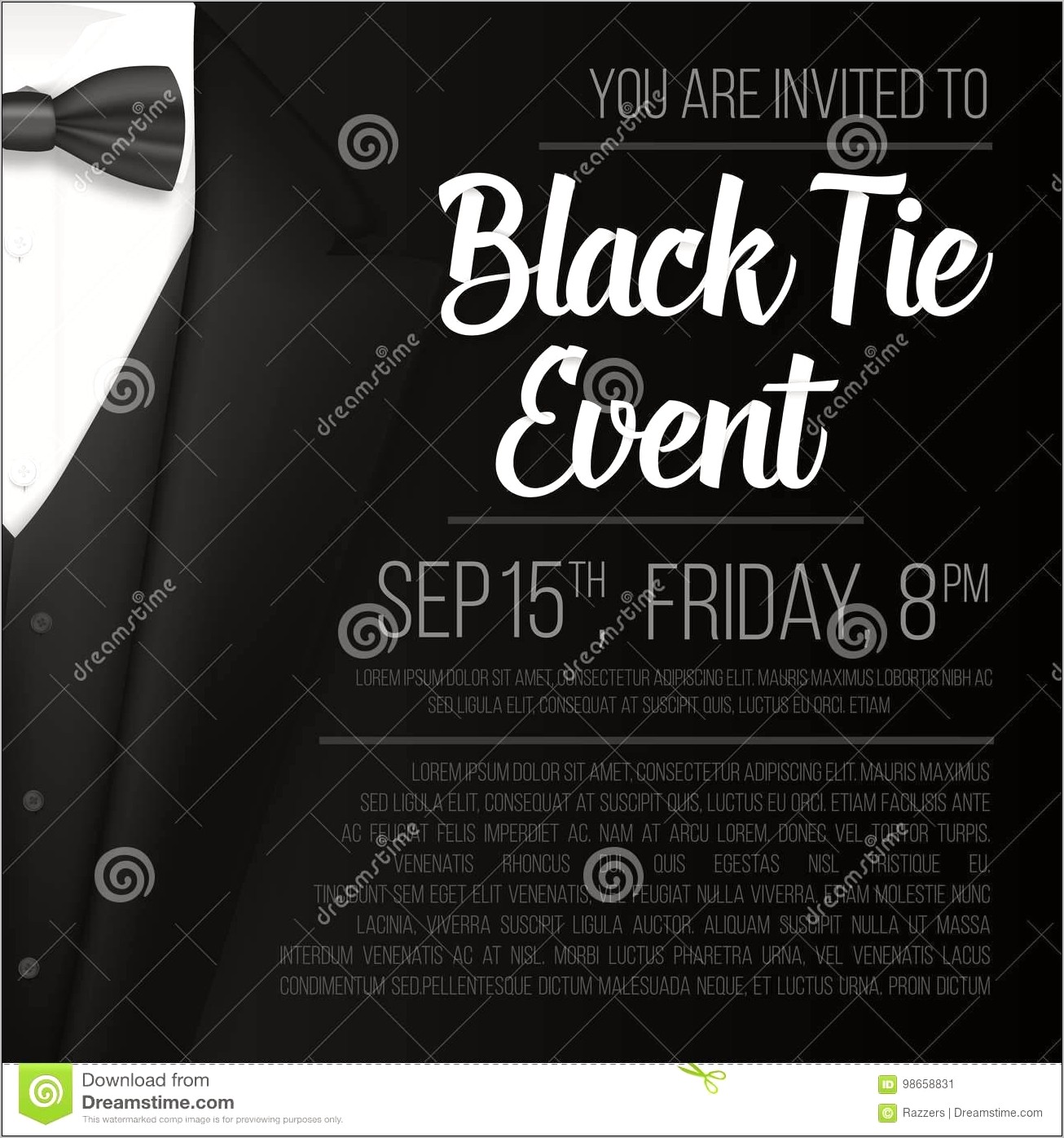 black-tie-event-invitation-free-template-resume-example-gallery