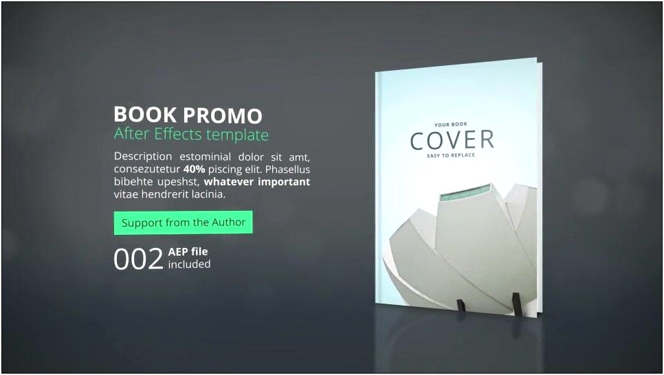 Book After Effect Template Free Download