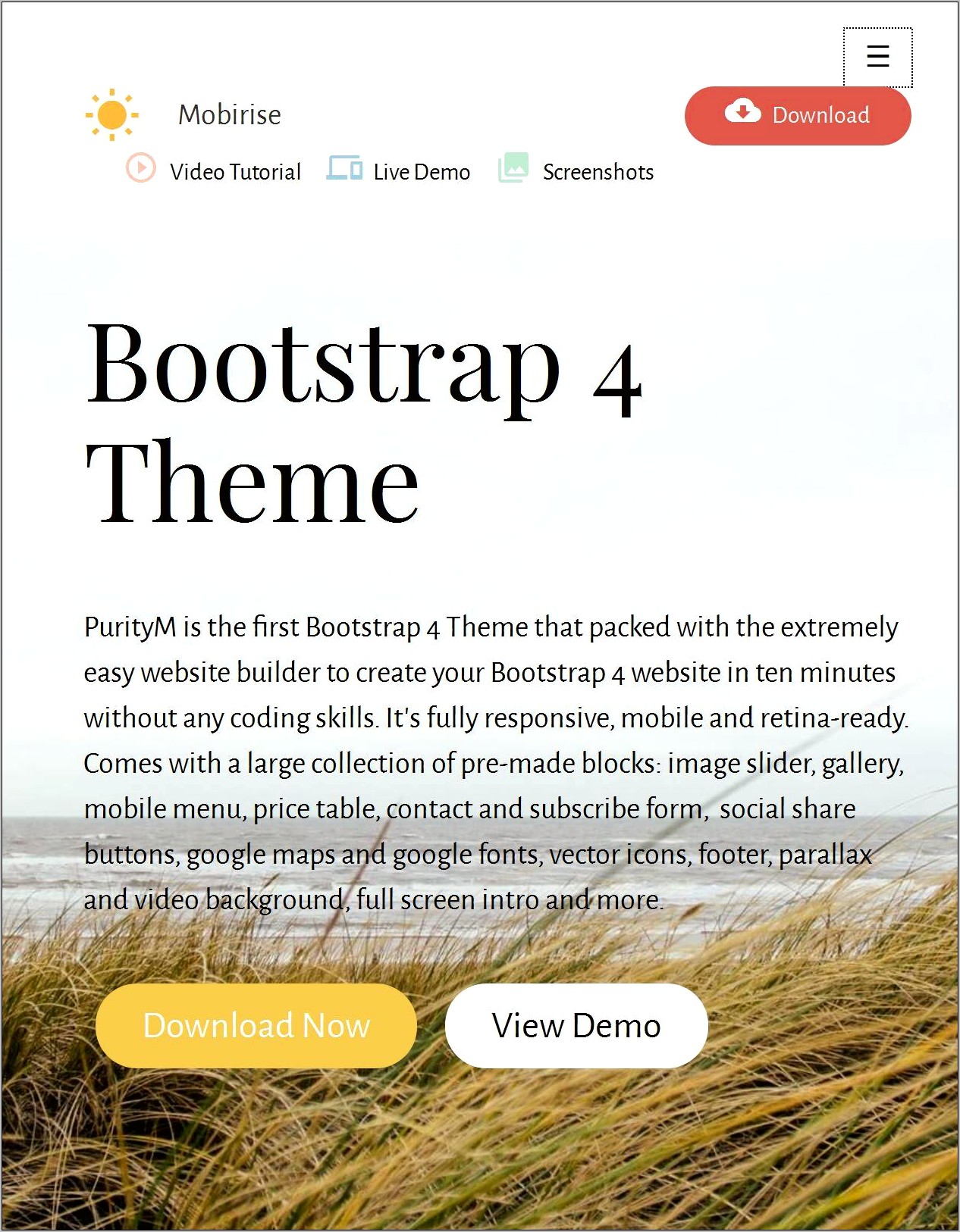 Bootstrap 4 Blog Template Free Download Resume Example Gallery
