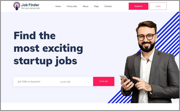 Bootstrap Job Portal Template Free Download