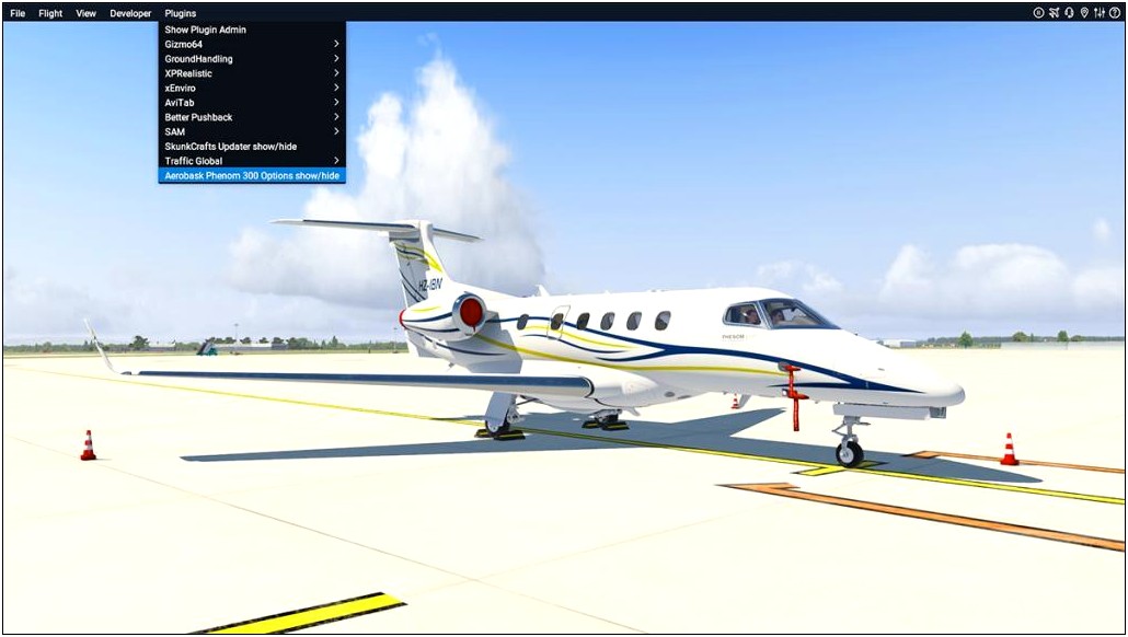 Business Jet After Effects Template Free