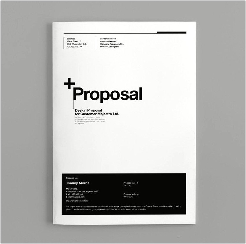 Business Proposal Template Free Download Word