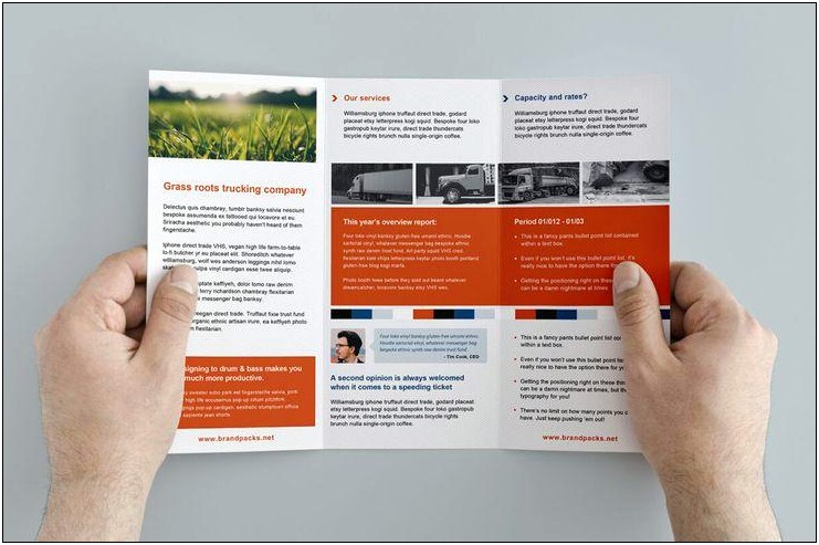 Create Tri Fold Brochure Template Free