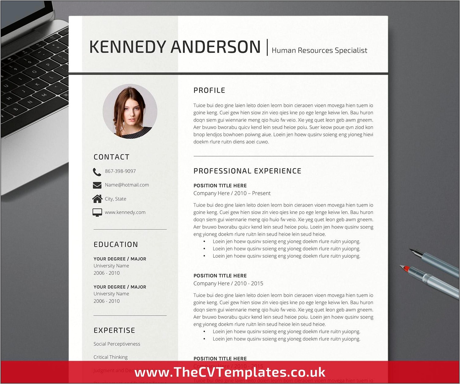 Smart Cv Template Word Free Download Resume Example Gallery