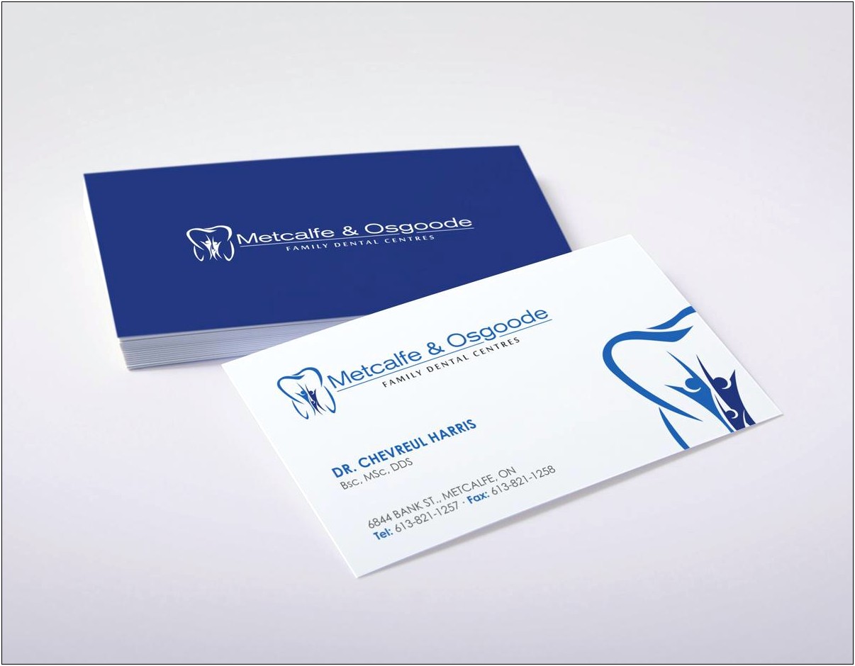 Dental Business Card Templates Free Download