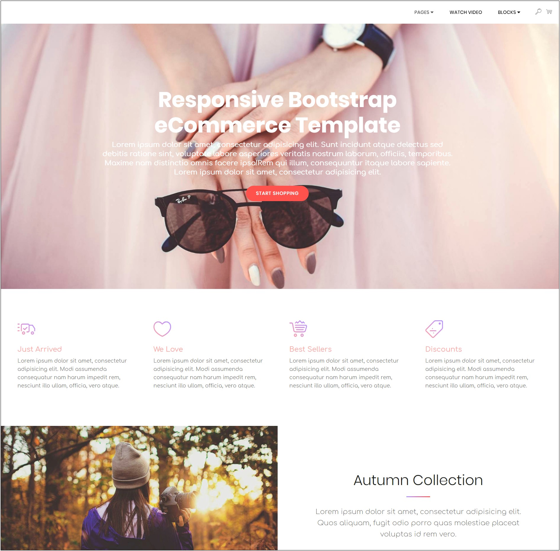 Ecommerce Template Bootstrap 4 Free Download Resume Example Gallery