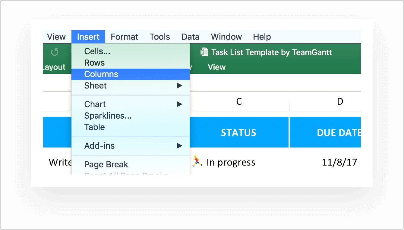Excel Task Tracker Template Free Download