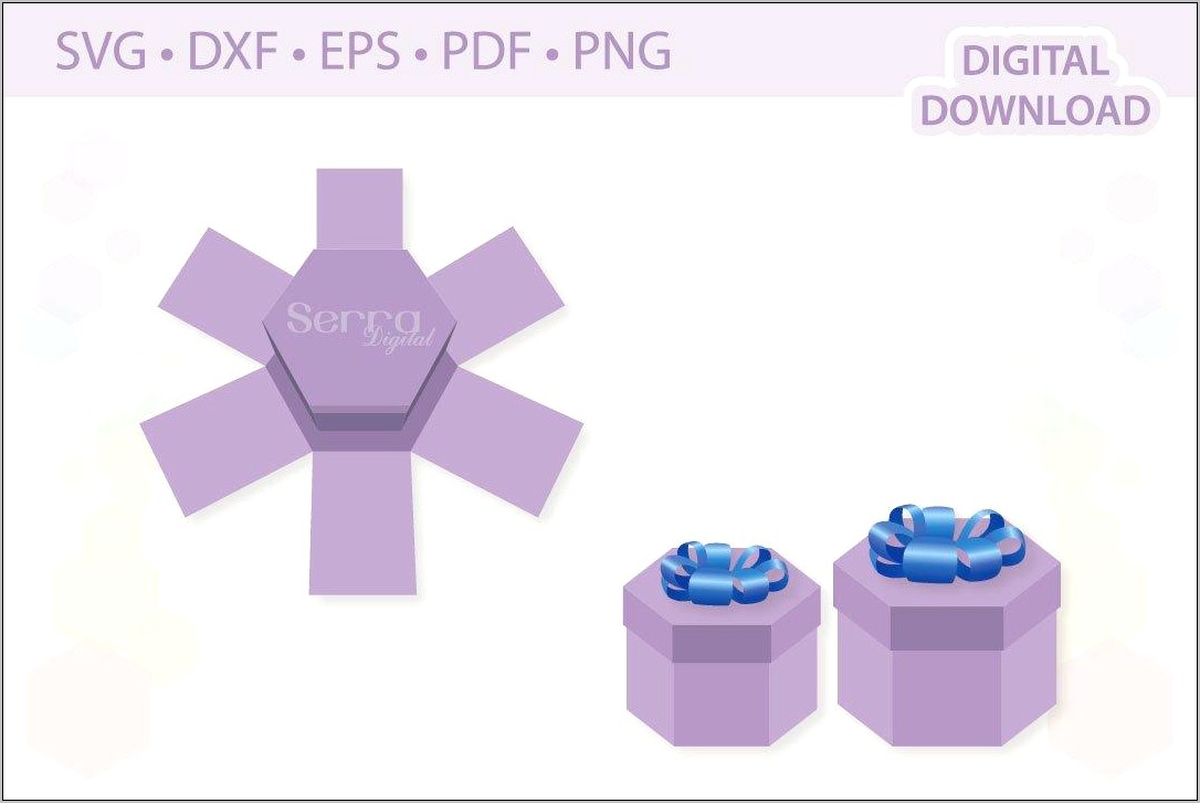 Exploding Box Template Free Download Svg