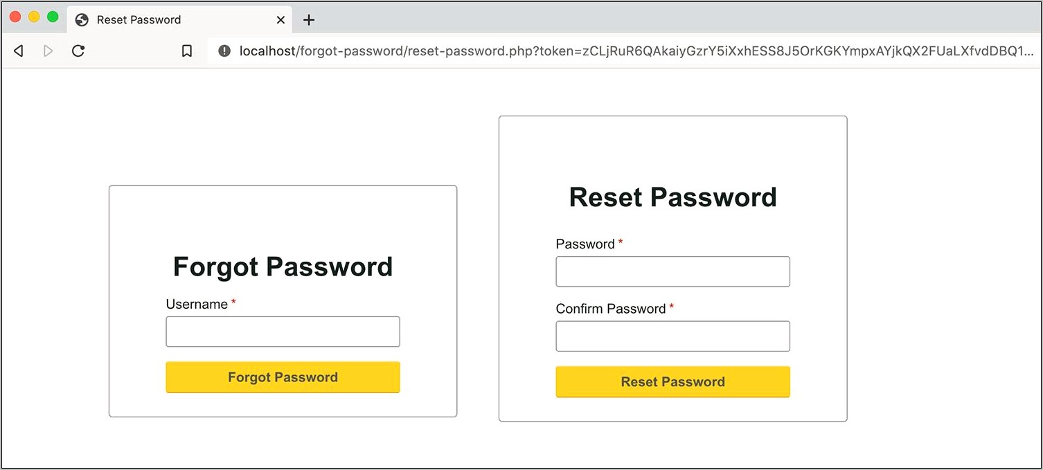 Forgot Password Template Bootstrap Free Download
