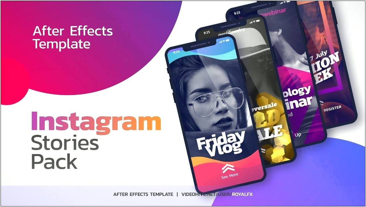 Free After Effects Templates Instagram Story