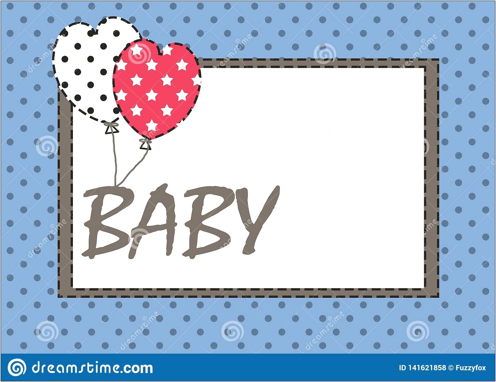 Free Baby Shower Greeting Card Template