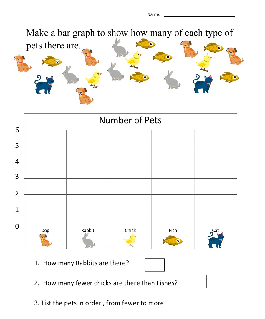 Free Bar Graph Template For Kids