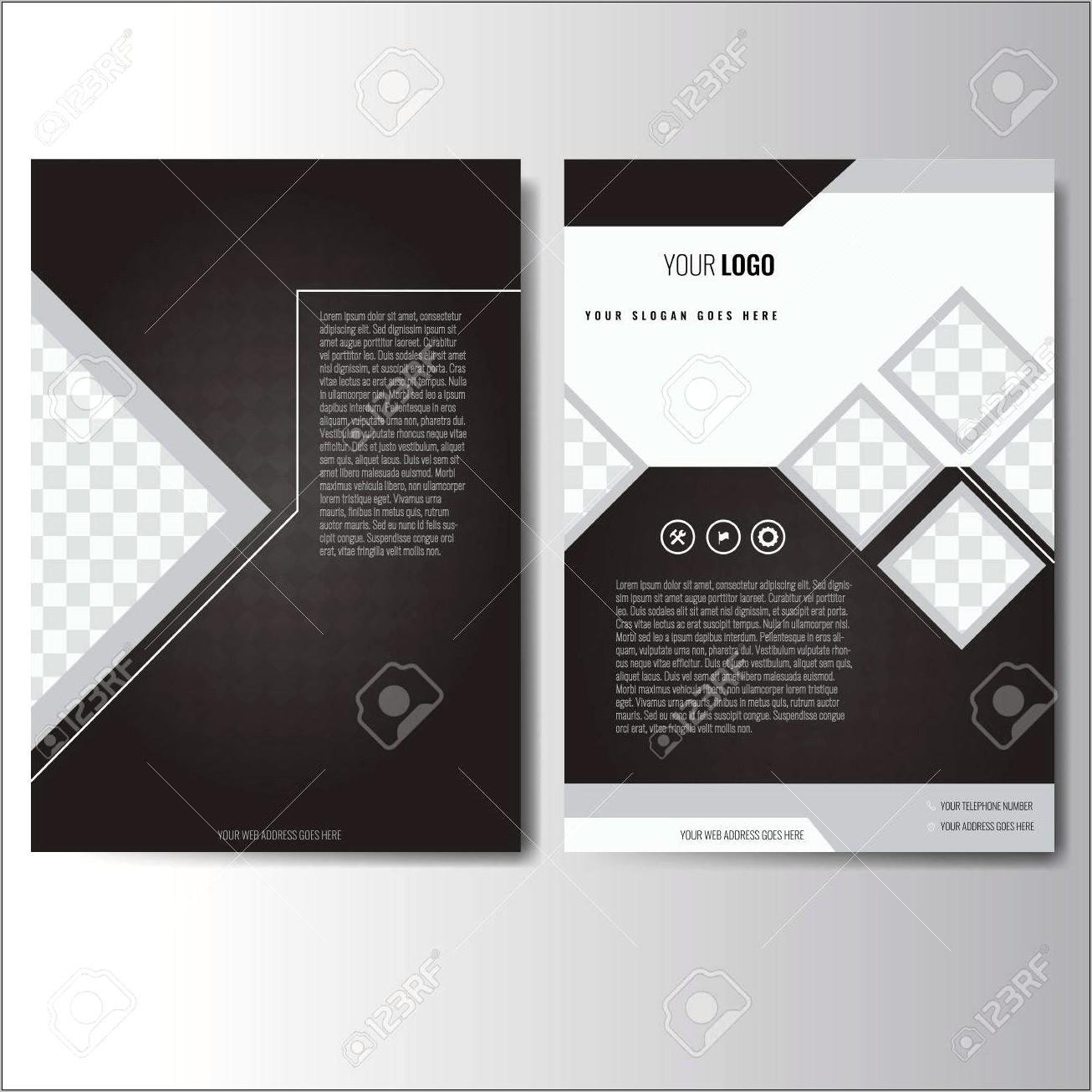 Free Black And White Flyer Templates