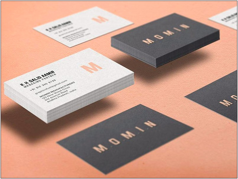 Free Blank Business Card Templates Psd