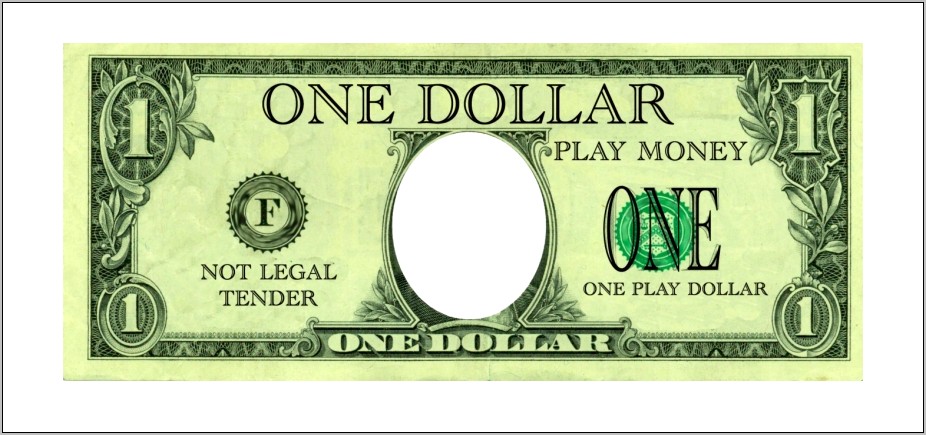 Free Custom Printable Play Money Template - Resume Example Gallery