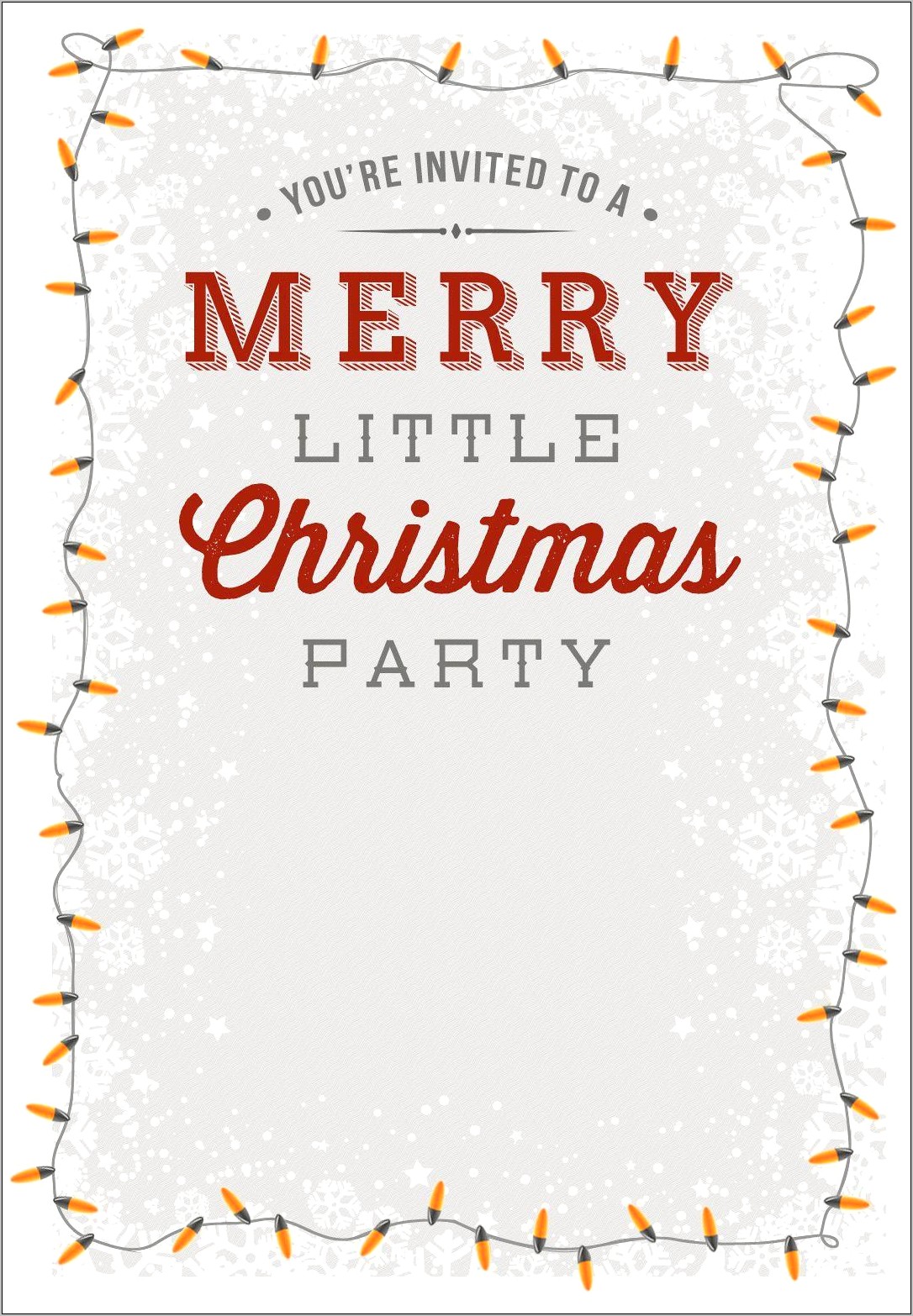 Free Downloadable Holiday Party Invitation Templates Resume Example