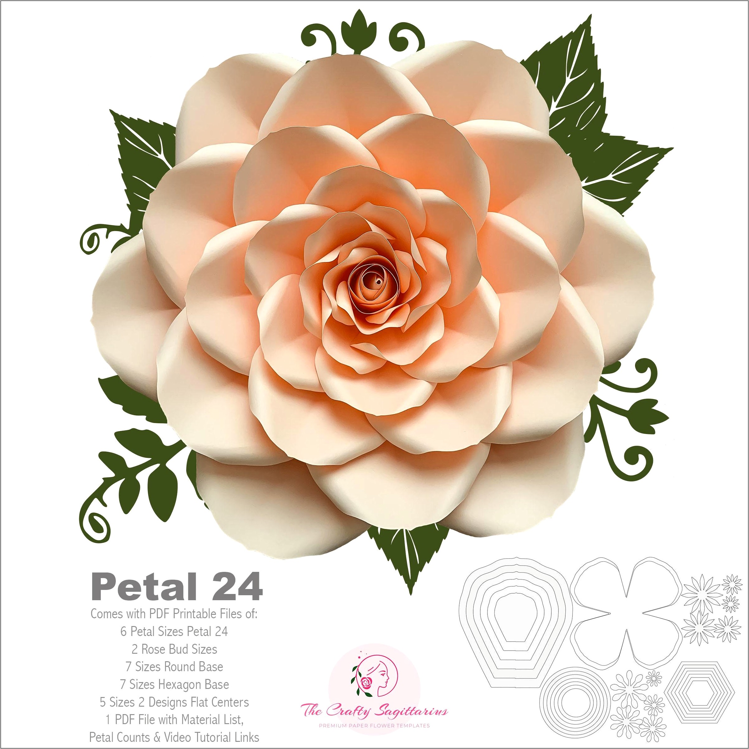 free-giant-peony-paper-flower-templates-resume-example-gallery