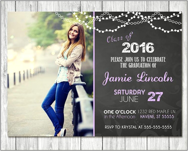 Free Graduation Open House Invitation Templates