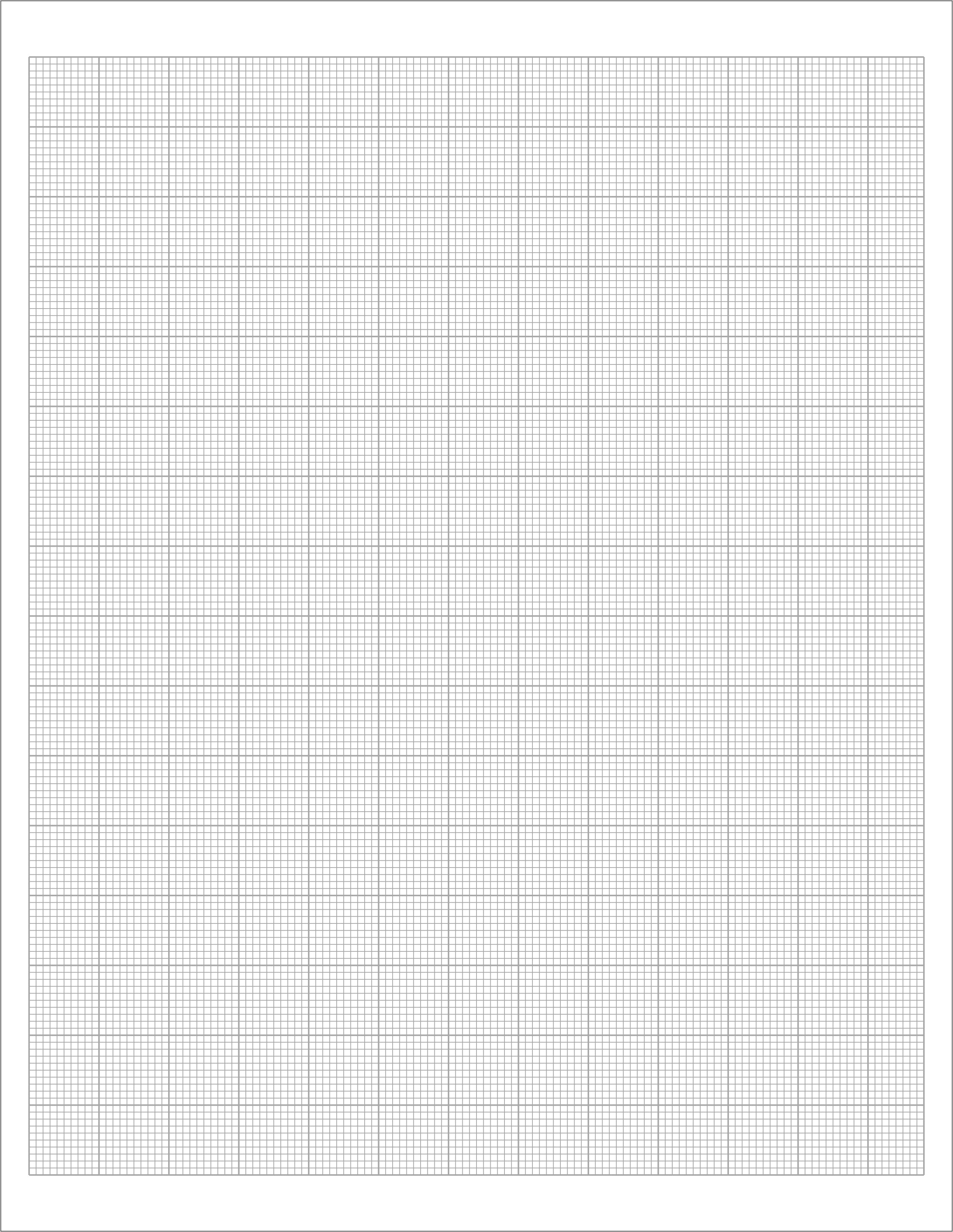 Free Graph Paper Template To Print
