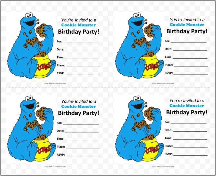 Free Monster High Birthday Invitation Templates