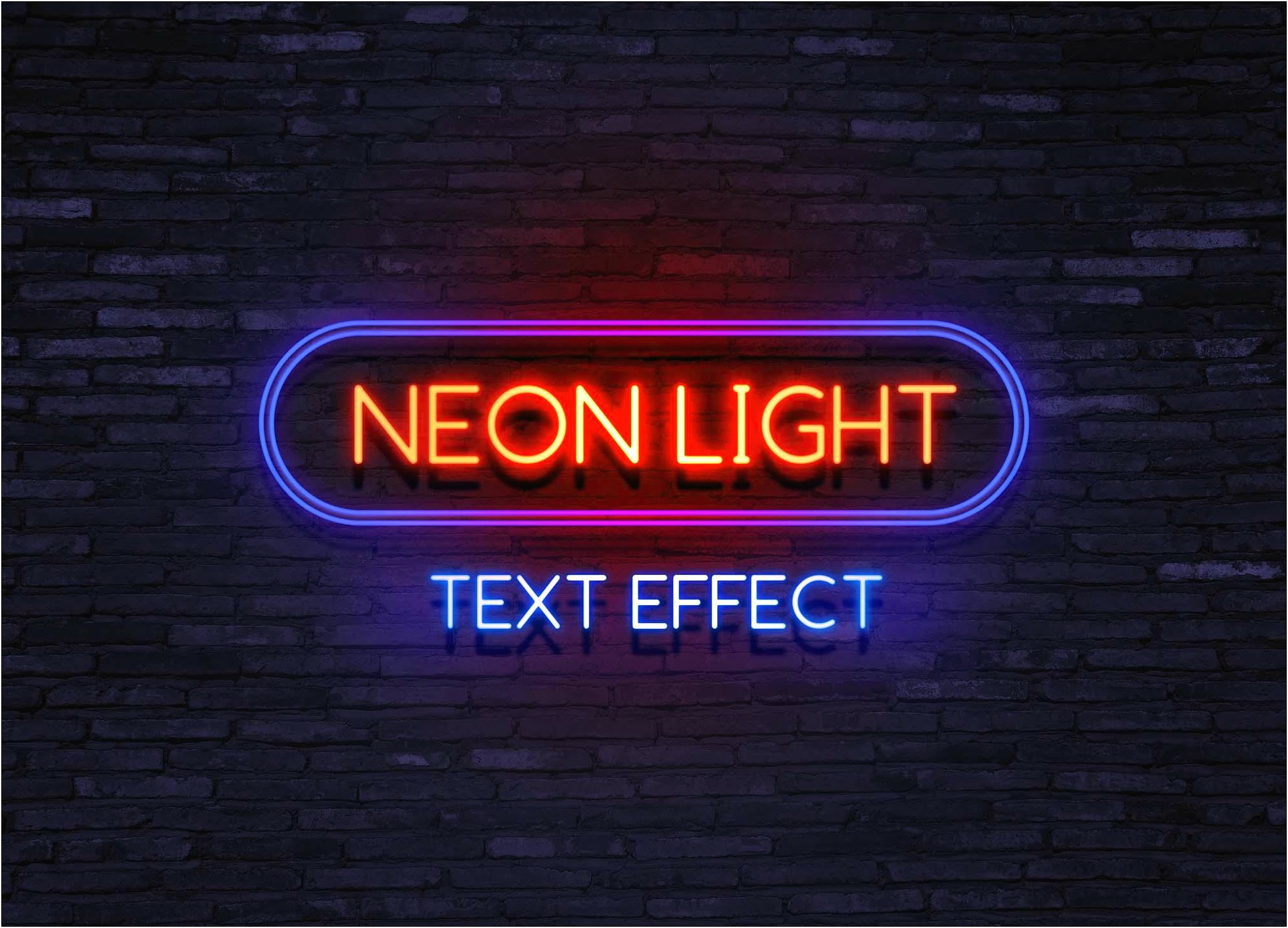 Free Neon Sign After Effects Template