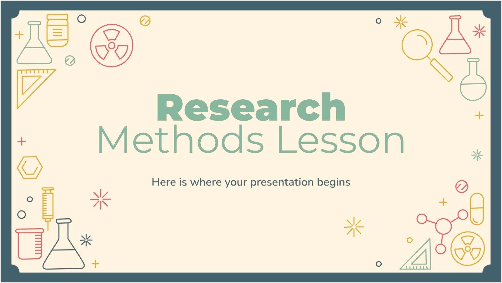 Free Powerpoint Template For Research Presentation
