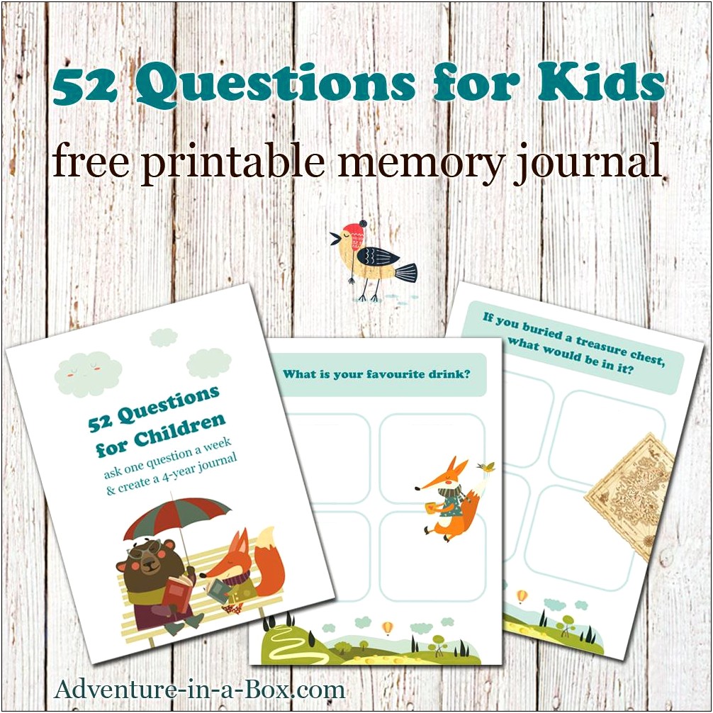 Free Printable Children's Book Template - Resume Example Gallery