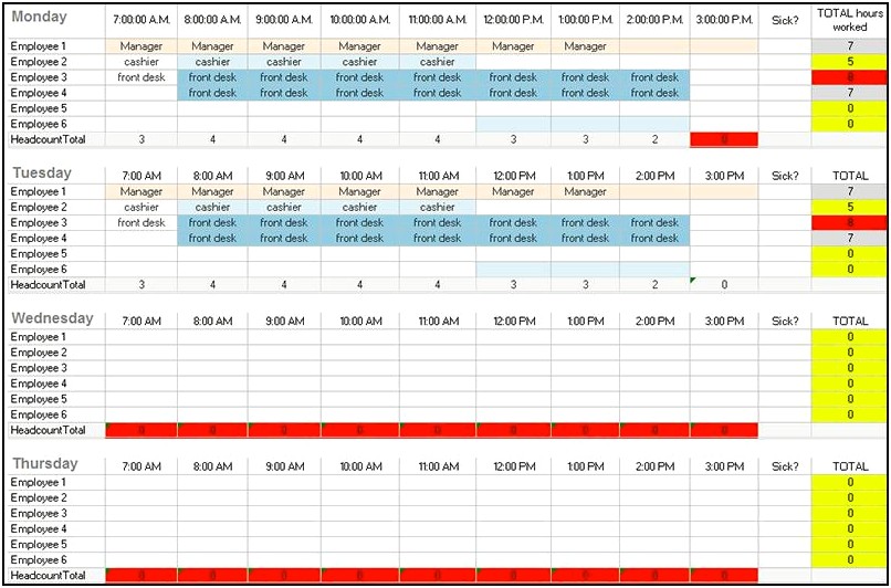 free-printable-daily-work-schedule-template-resume-example-gallery