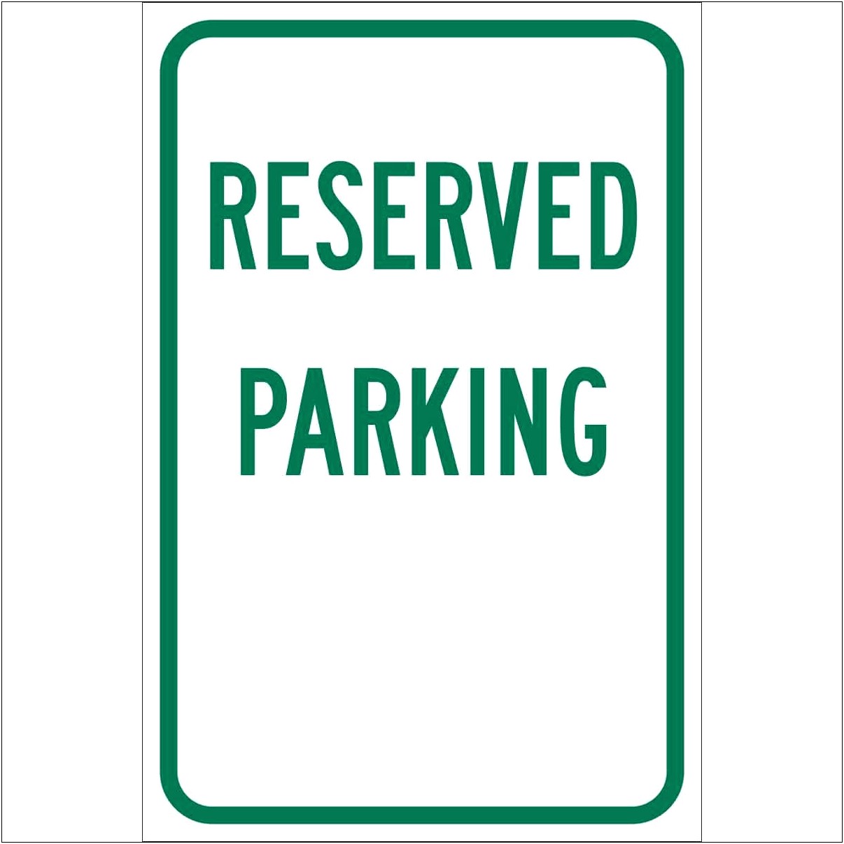 Free Printable Reserved Parking Sign Template Resume Example Gallery