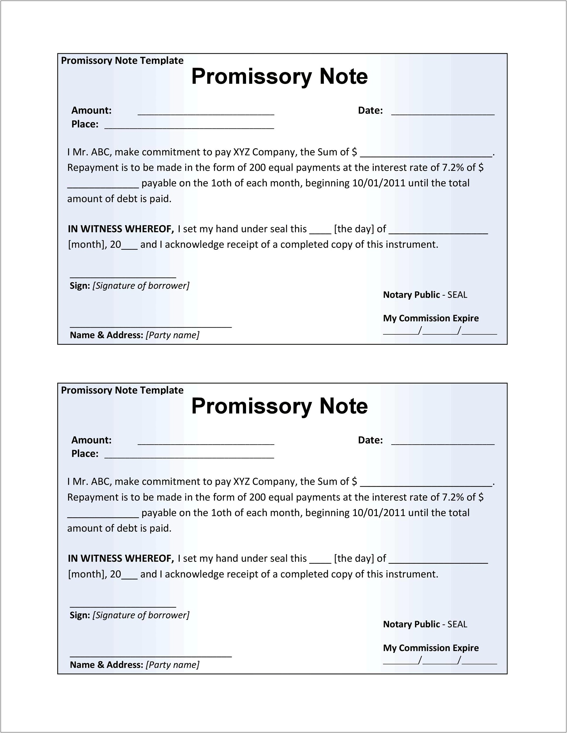 free-promissory-note-template-ontario-canada-resume-example-gallery