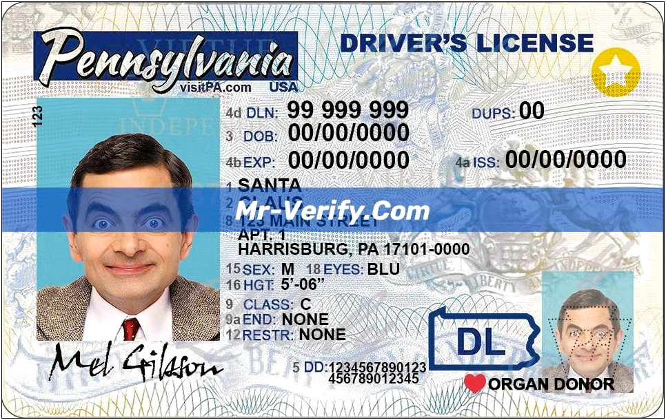 Free Psd Templates Usa Driver License