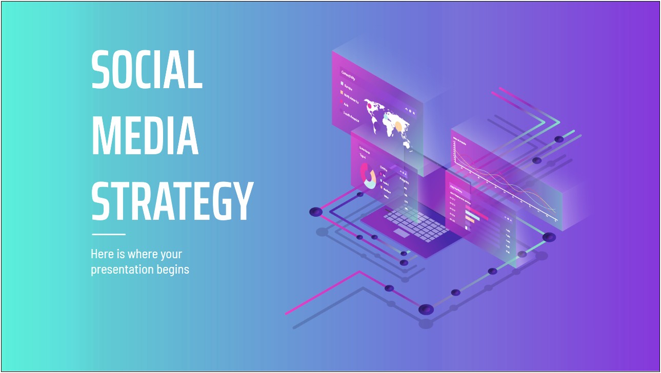 Free Social Media Strategy Powerpoint Template