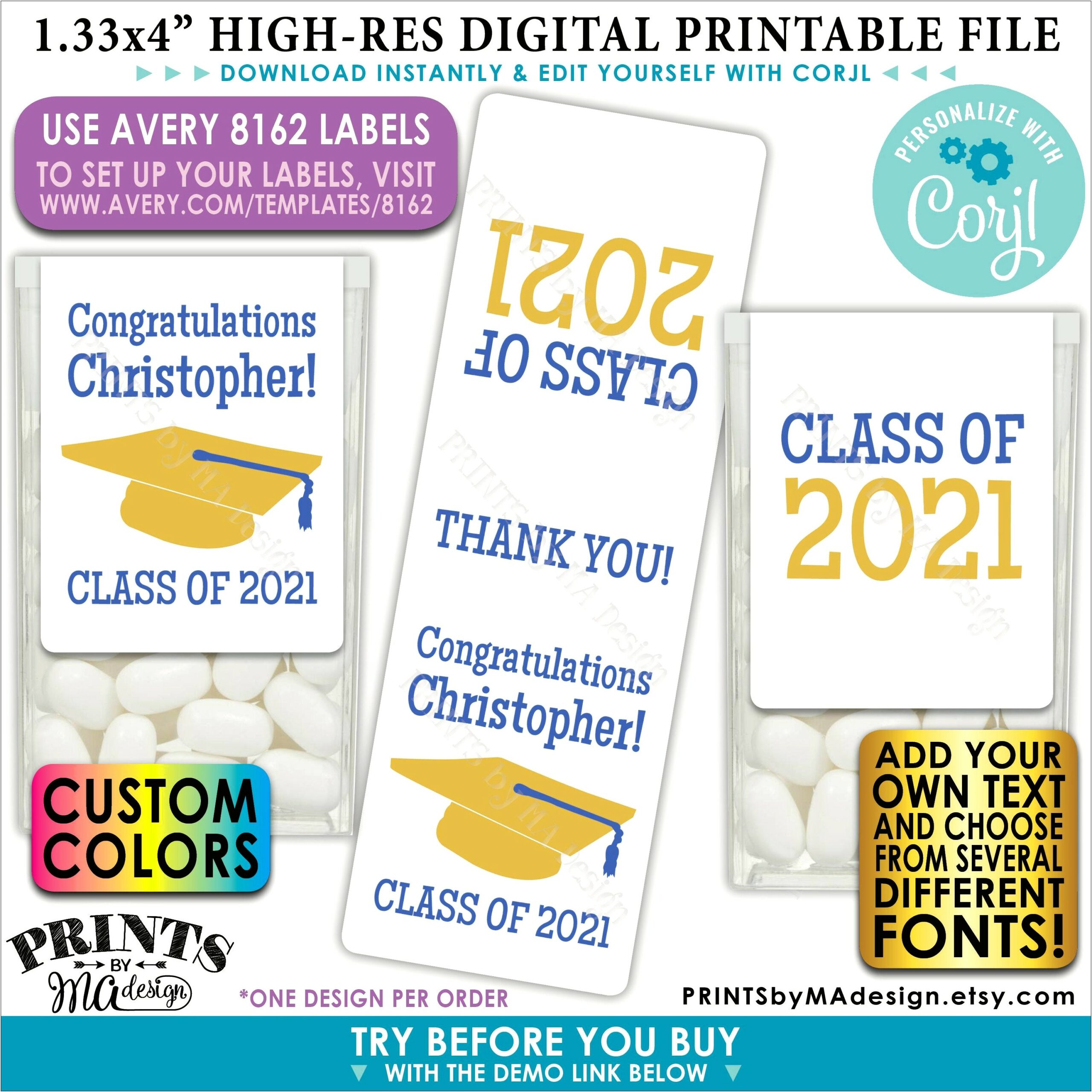 Free Template For Avery 8162 Labels