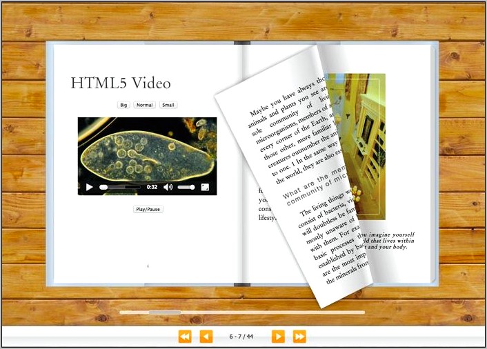Html5 Flip Book Template Free Download