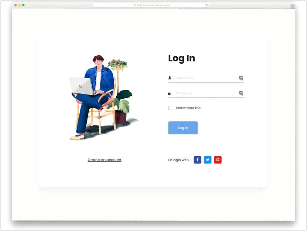 login-form-bootstrap-4-free-template-resume-example-gallery