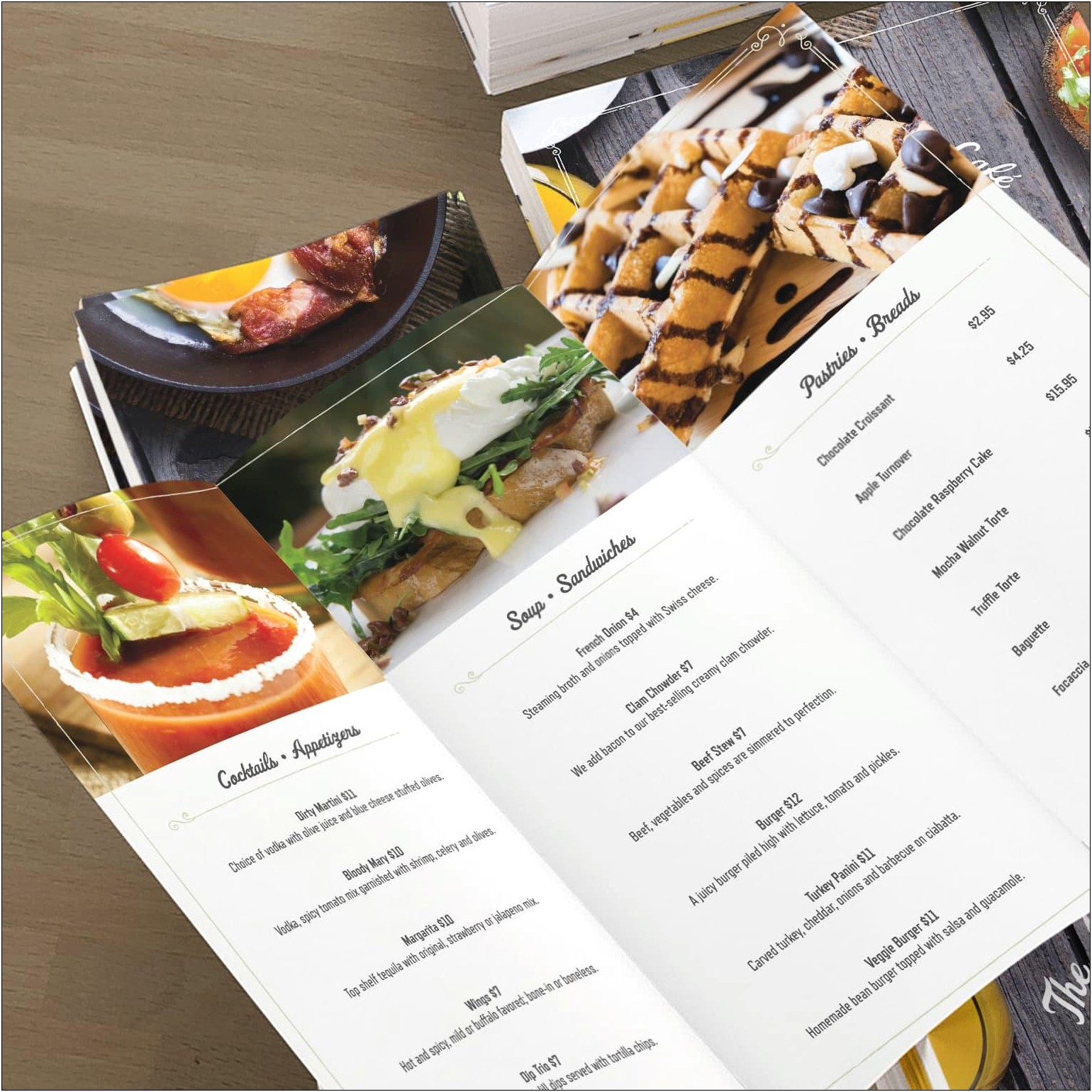 Make Your Own Menu Template Free