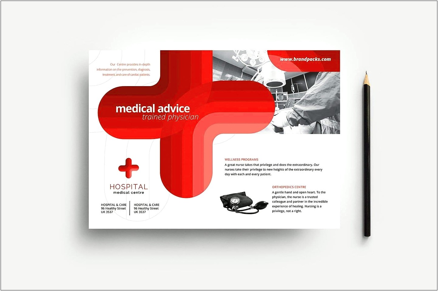 Medical Brochure Templates Psd Free Download