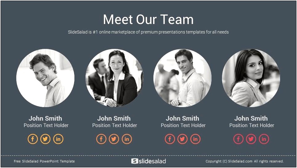 Meet The Team Template Free Download