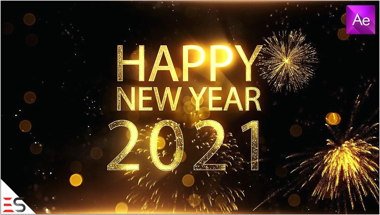 New Year After Effects Free Templates